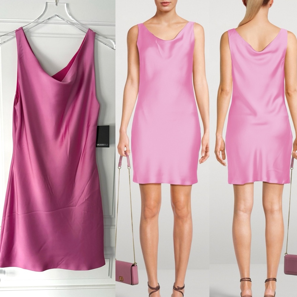 Brand new NORMA KAMALI Silky Slip-On Dress